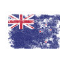 New Zealand Flag Distressed
