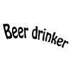 Beer drinker