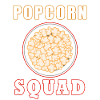 Popcorn Squad Watching Movies Corn Eating
