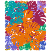 Plantes Feuilles tropicales Monstera Deliciosa