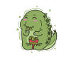 little dinosaur loves chips dinosaurs