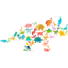 Tricératops Dinosaures