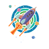 Rocket Spaceship Adventure