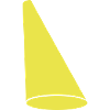 Design Scheinwerfer Lichtkegel Bühne