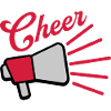 Cheer Megaphone speak symbol