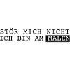 Bin am malen