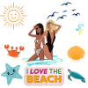 I Love the Beach