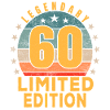 Birthday Legendary 60 Years Limited Edition