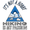 Bergsteiger wandern Wanderung Kletterer Geschenk