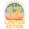 Birthday Legendary 17 Years Limited Edition