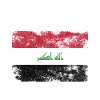 Iraq Flag Distressed - Iraqi Flag
