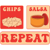 Chips et Salsa Nachos