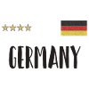 Duitsland Voetbalshirt Duitse Vlag