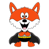 FUCHS - SUPERHELD - TIER - KIND - BABY
