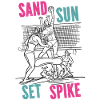 Volleyball Player Team Sand Sun