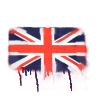 londres,drapeau,angleterre,graffiti,royaume-uni