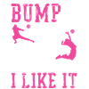 Volleyball Player Team Bump Set