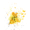 Ballerina with butterflies