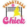 Volleyball Player Team Chicken