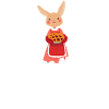 Rabbit bake cake kitchen delicious