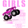 Monster Trucks Girl Funny