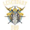Göttlicher Wikingergott Legendärer Papa