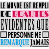 BEAUTES-Citation sur les beautés