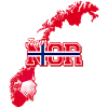 Team NOR Map Norway with Ball Pattern