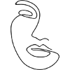 Line Art Face