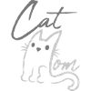 Text Logo Cat Mom