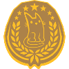 Logo Laurel Wreath Cat Noble