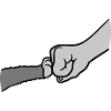 Cat Brofist Fist Pump