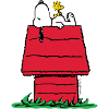 Jordnødder Snoopy Woodstock og Hundehuset