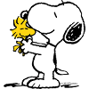 Jordnötter Snoopy och Woodstock