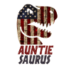 Patriotic Auntie Dinosaur