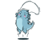 Dino jumps rope dinosaur reptile