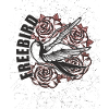 Oldschool bird motif