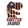 Patriotic Papster Dinosaur