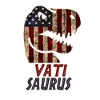 Patriotic Vati Dinosaur