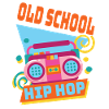 Retro Old School Hip Hop anni '80 anni '90 Graffiti Cassetta
