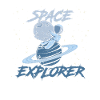 Astronaute Explorateur de l’espace