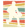 Basketteur rétro Basketballer