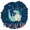 Dinosaur in Space