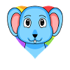 LGBT Animal Mouse Rainbow