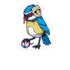 Monster Animals - Bleu Horreur
