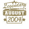 legendary since August 2004 sayings