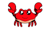 Kawaii Krabbe