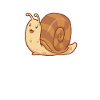 Kawaii Snail