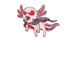 Monster Animals - Vampire Axolotl
