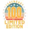 Birthday Legendary 100 Years Limited Edition
